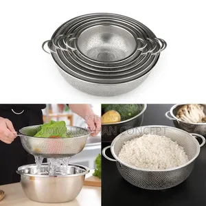 6pcs Stainless Strainer