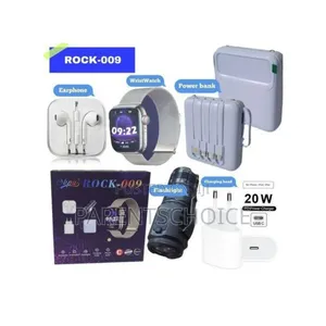 Rock-009 Premium 7-in-1 Smart Watch