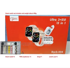 Rock 004 Smart Watch Okpu Ultra 3+S10 13 in 1
