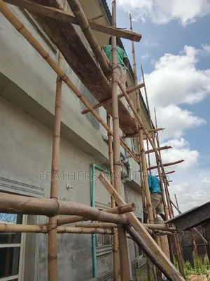 Exterior Wall Screeding and Painting in Lagos