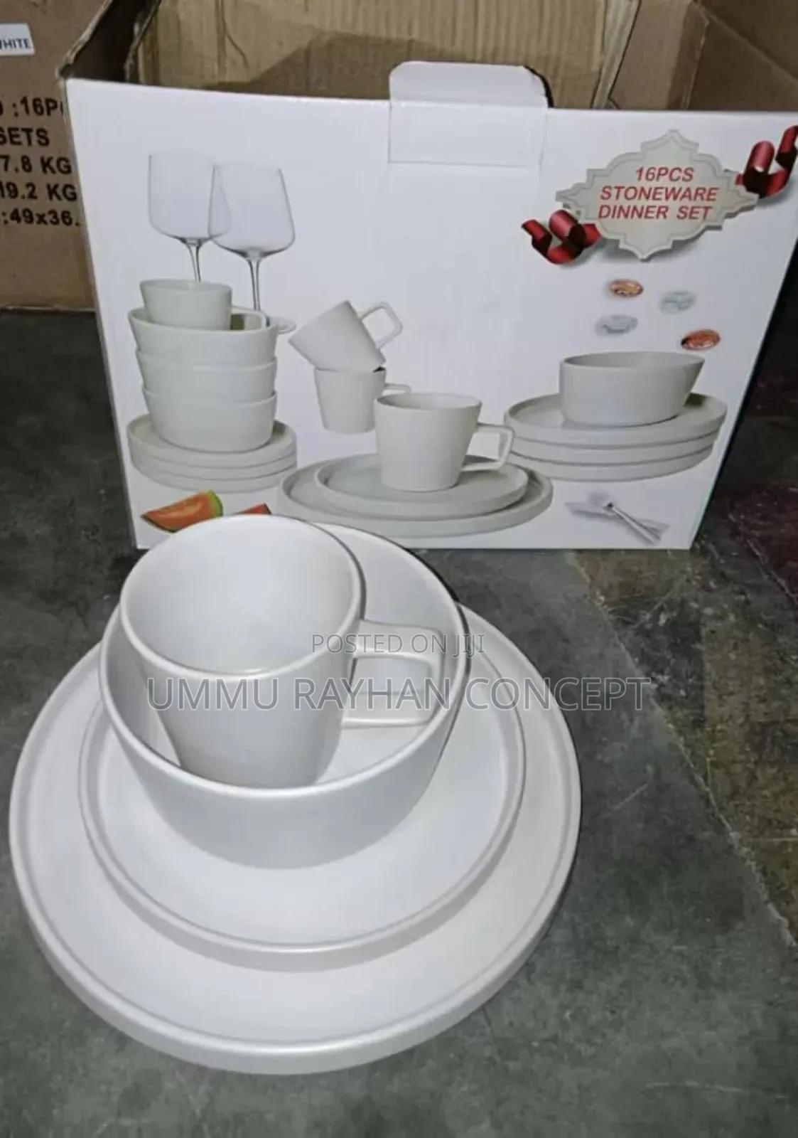 16pcs Quality Stoneware Dinner Set