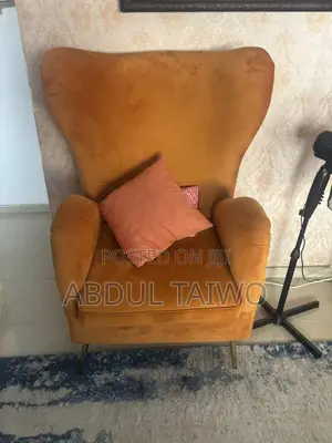 Beautiful Arm Fabric Chair