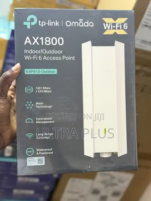 Tp Link Indoor/Outdoor Wifi 6 Access Point - Eap610-Outdoor Ax1800