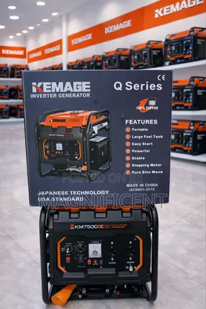 Original Kemage 5.5kva Inverter Generator (Q Series) – Fuel Efficient