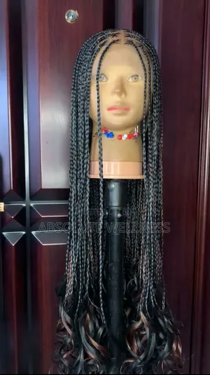 French Curl Braided Wig