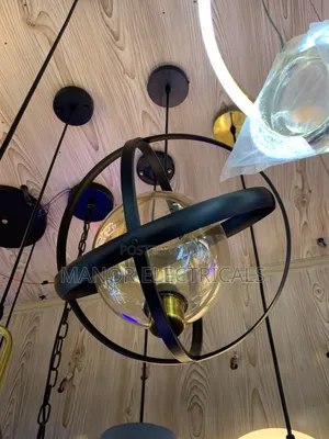 Stylish X-Orvit Vintage Light With Glass Shade – 1 Bulb Pendant