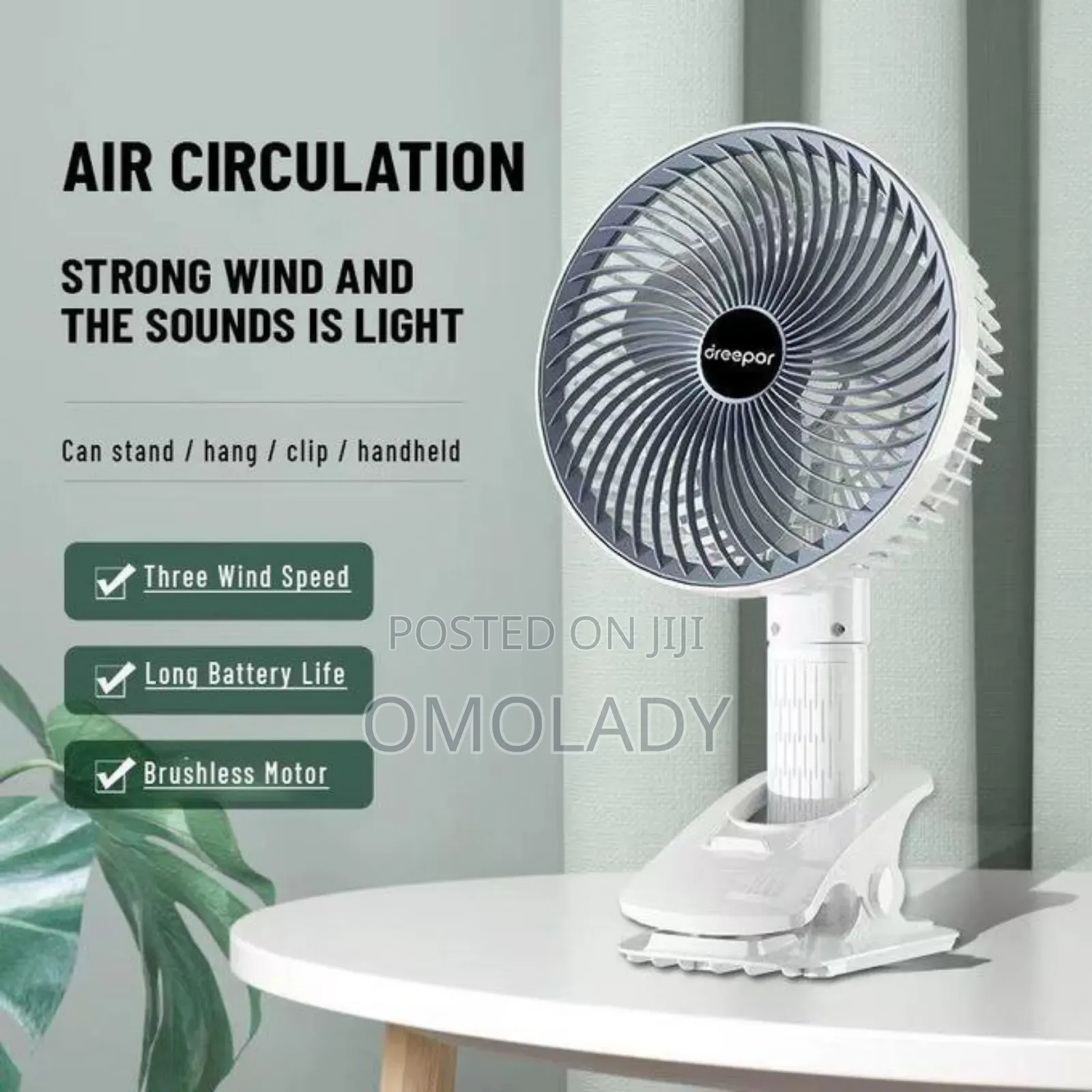 Circulation Clamp Fan