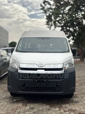 New Toyota HiAce 2025 White