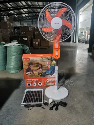 No Light? 20+ Hours Guarantee(Complete Package) Solar Rechargeable Fan