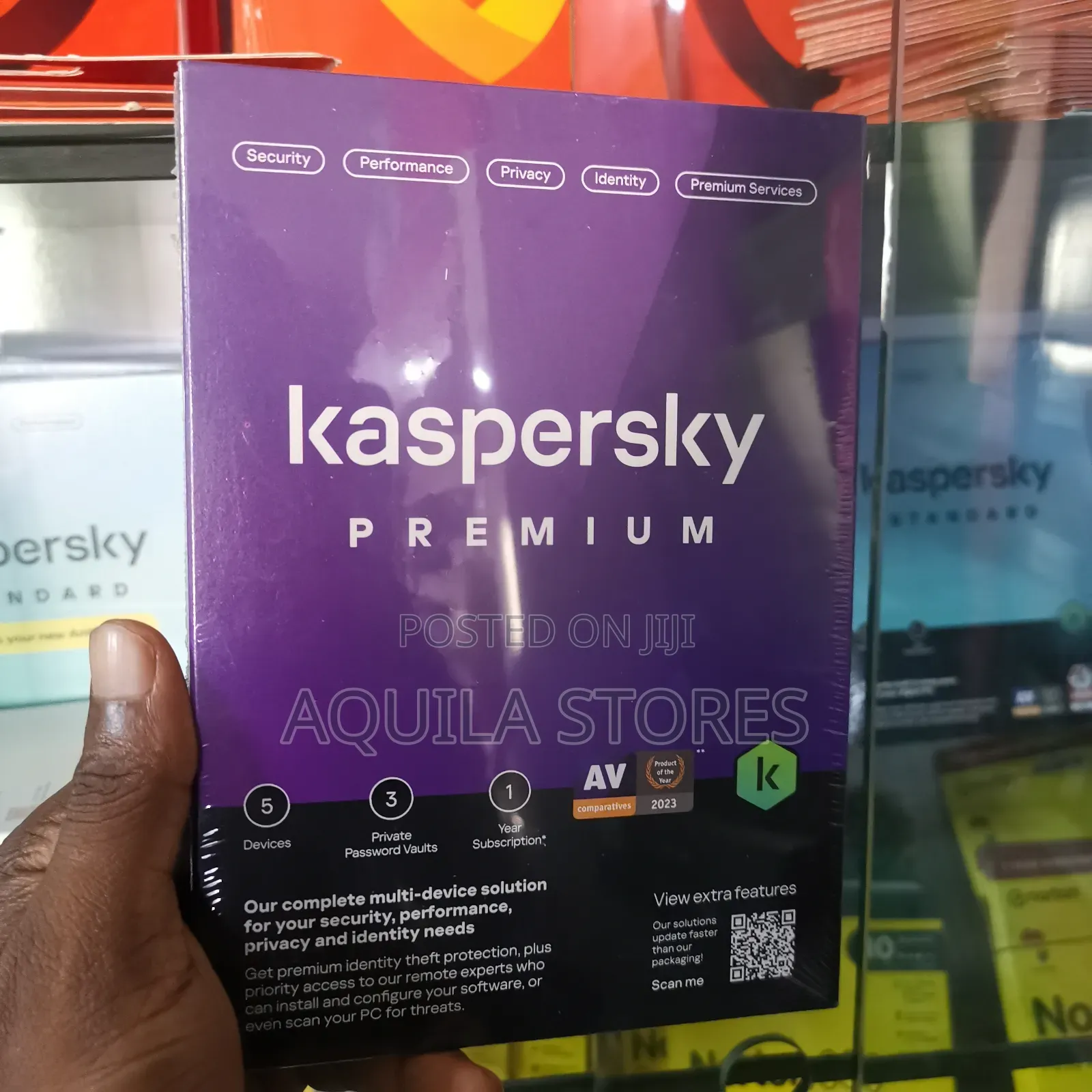Kaspersky Premium Security Software - 5 Devices