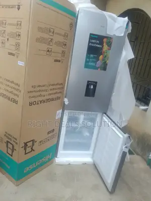 264l Double Door Refrigerator With Bottom Freezer Dispenser
