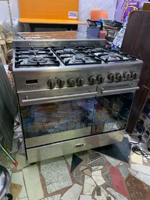 Kenwood 90 by 60 Cm 6 Burners Stainless Steel Gas Cooker Uk Used