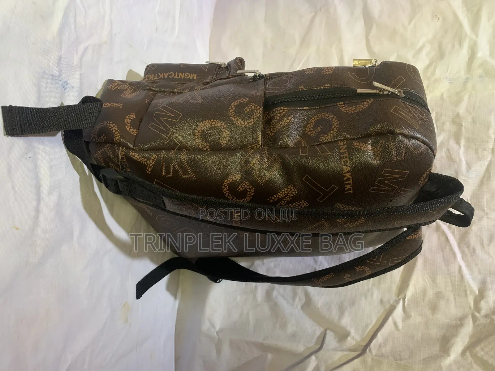 Leather Laptop Backpack