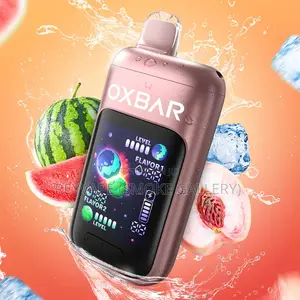 Oxbar Peach Watermelon Ice Puffs Disposable Vape