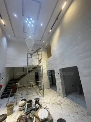 Decorative Glassy Marble Stucco Application for Interior Walls