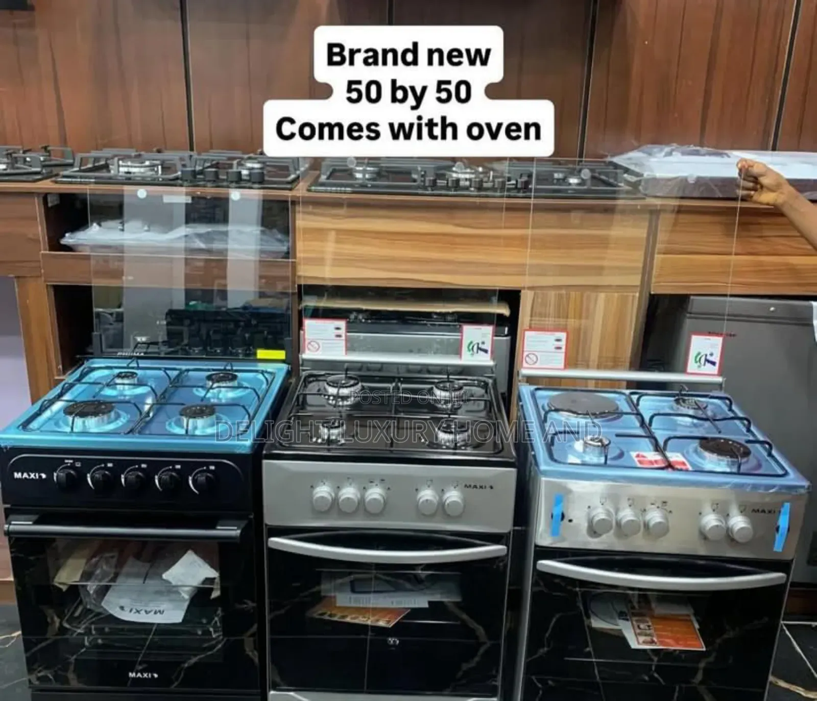 4 Burner Gas and Oven