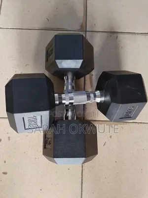 A Pair of 10kg Hex Dumbbell for Sale