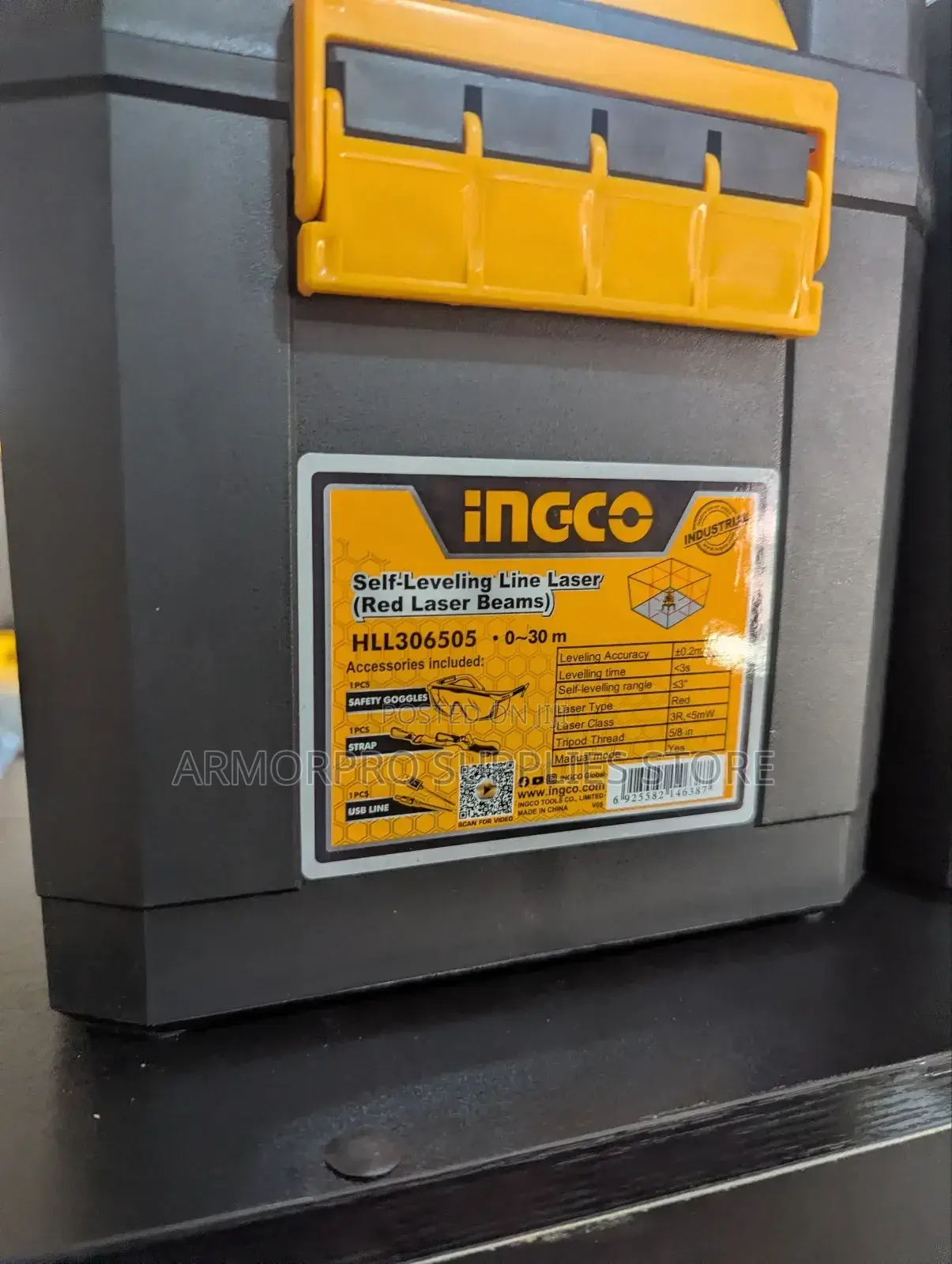 Ingco Hll306505 Self-Leveling Line Laser D