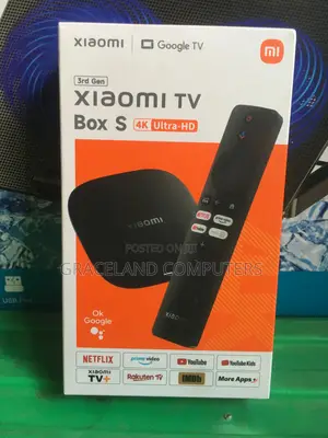 Xaiomi Tv Box S Ultra-Hd(3rd Gen)