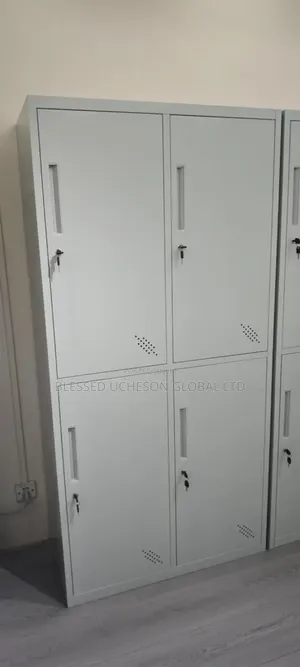 Four Door Metal Wardrobe