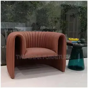 New Modern Single Leather Accent Chair