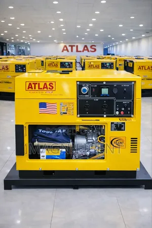 10kva Soundproof Diesel Generator – Atlas Brand (Silent Durable)