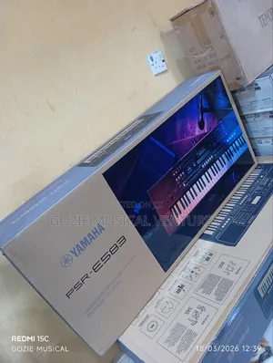 Complete 61 Key Yamaha Keyboard PRS E 583 With Wonderful Sound