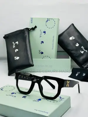 High Quality Thick Frame Off White Frame Glasses