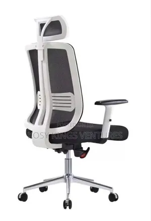 Butterfly White Ergonomic Chair