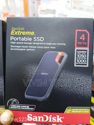 Extreme Portable Sandisk 1,050mbps SSD 4tb