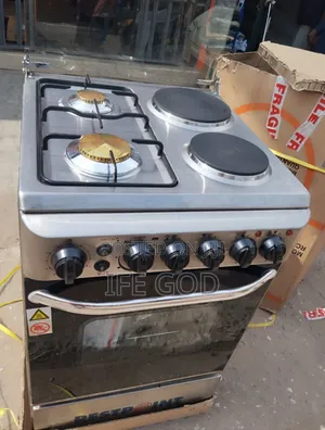 Original Restpoint 2+2 Gas Electric Standing Cooker With Gas Oven