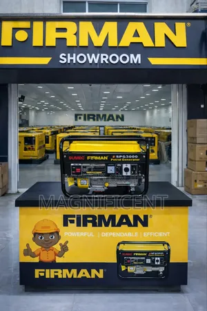Firman 3.5kva Petrol Generator – Fuel Efficient Heavy Duty Power