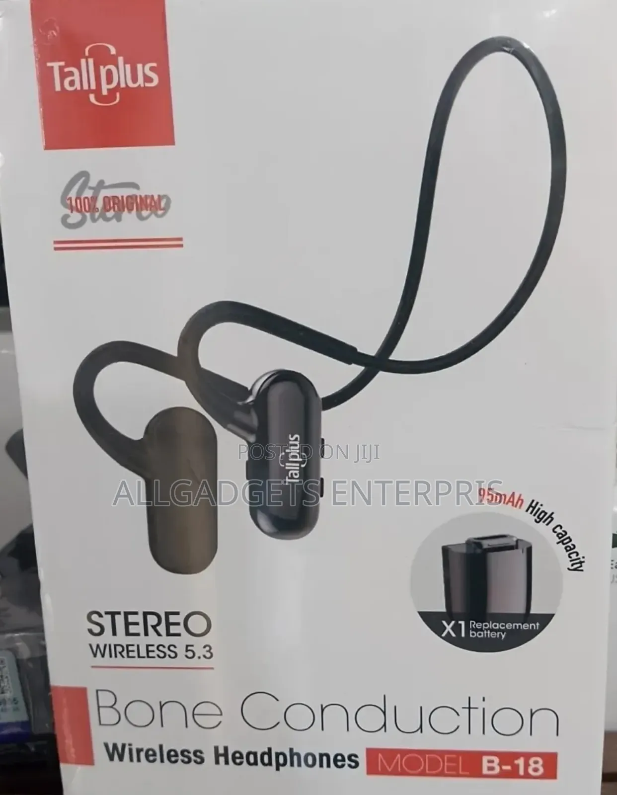 Tall Plus Bone Conduc Headset