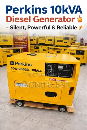 Perkins 10kva Silent Diesel Generato Durable, Efficient Heavy Duty