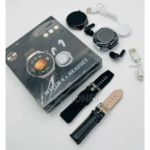 "D21 Smartwatch Bundle - Round Structured Design Accessories"