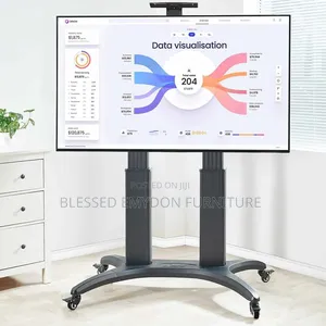 Mobile Tv Cart Stand With Wheels for 65′′-100′′ Tv’S (Avf1800-70-1p)