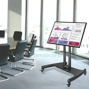 Mobile Tv Cart for Led Tv / Screens Sized 32′′-75” ( Ava50)
