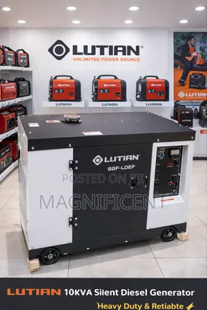 Lutian 10kva Soundproof Diesel Generator Super Silent Fuel Efficie