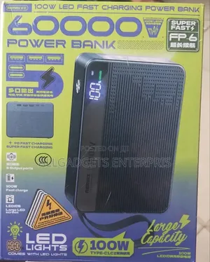 Remax 100w 60000mah Laptop Power Bank