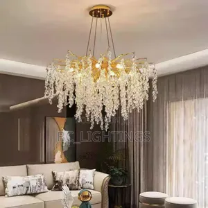 Luxury Crystal Beads Chandelier Light