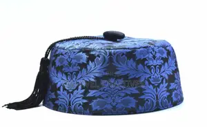 Brocade Smoking Cap | Multiple Colors Available | Men's Smoking Hat