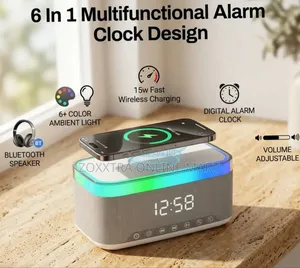 Smart 6-in-1 Bluetooth Speaker Wireless Hub
