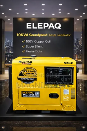 Elepaq 10kva Super Silent Diesel Generator Reliable Fuel Efficient