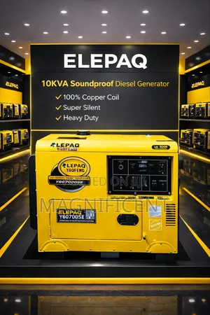 Elepaq 10kva Diesel Generator – Super Silent, Strong Reliable Power