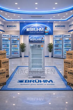 Brühm209 209lbeverage Cooler Glass Door Display Fridge With Fast Cooli
