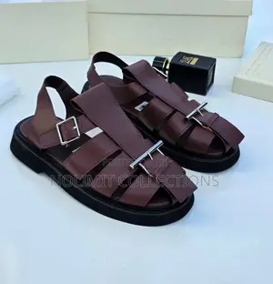 Alexander McQueen Leather Sandals Men's