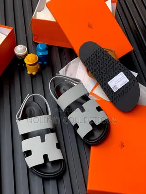 Hermes Chypre Leather Sandals