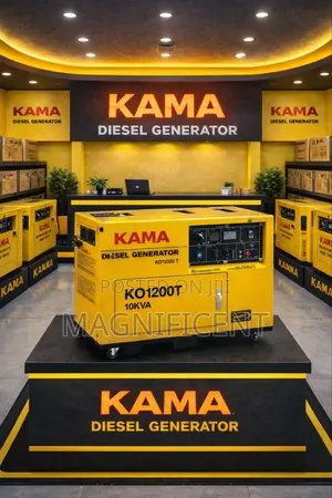 Kama 10kva Soundproof Diesel Generator – Powerful, Silent Reliable