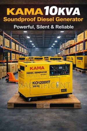 Kama 10kva Soundproof Diesel Generator Industrial Power, Built to Last