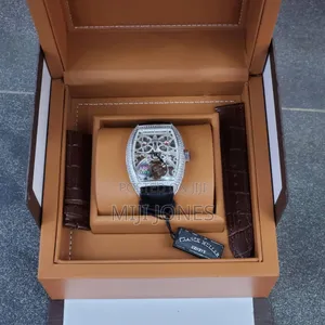 "Franck Muller Masterpiece - High Grade Leather Watch"
